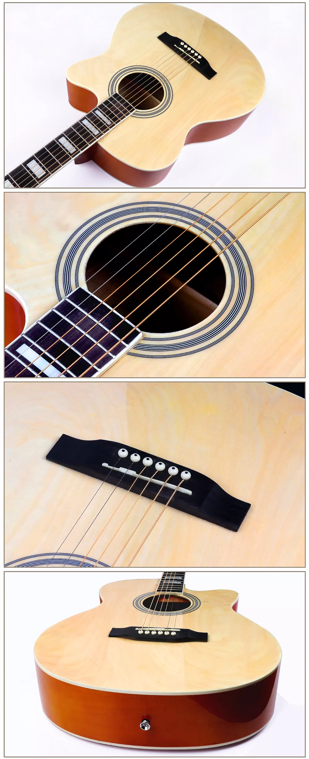 Guitarra Electro Acústica GA-H15 EQ - Imagen 4
